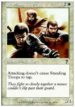 Standing Troops (7th Edition) Light Play