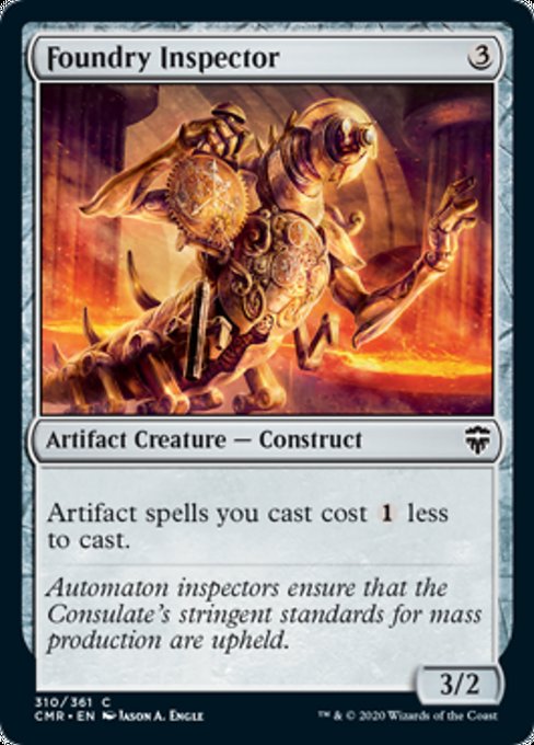 Foundry Inspector (Commander Legends) Light Play Foil