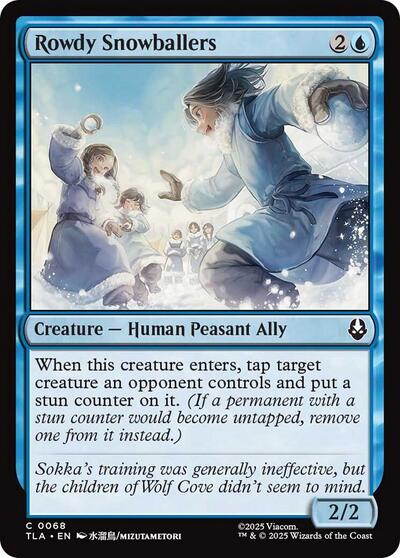 Rowdy Snowballers (Avatar: The Last Airbender) Light Play
