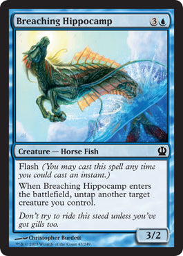 Breaching Hippocamp (Theros) Light Play