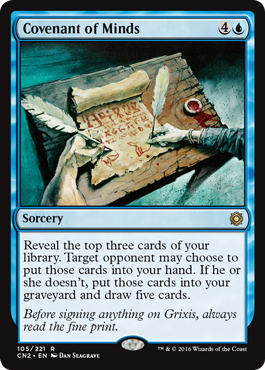 Covenant of Minds (Conspiracy: Take the Crown) Light Play
