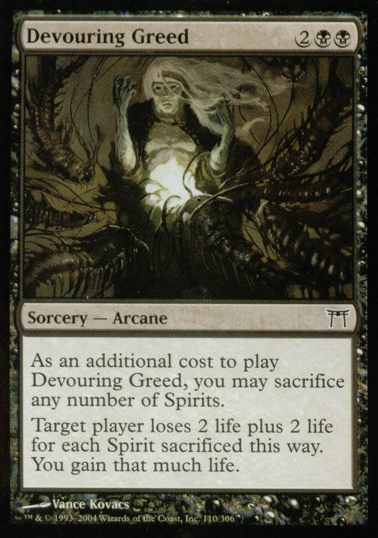 Devouring Greed (Champions of Kamigawa) Medium Play