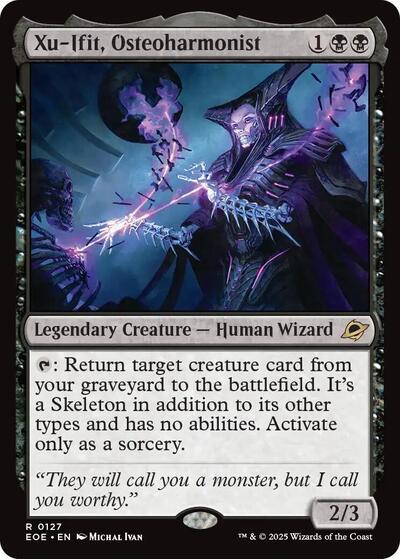 Xu-Ifit, Osteoharmonist (Edge of Eternities) Light Play Foil