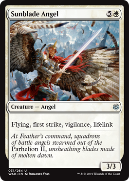 Sunblade Angel (War of the Spark) Light Play