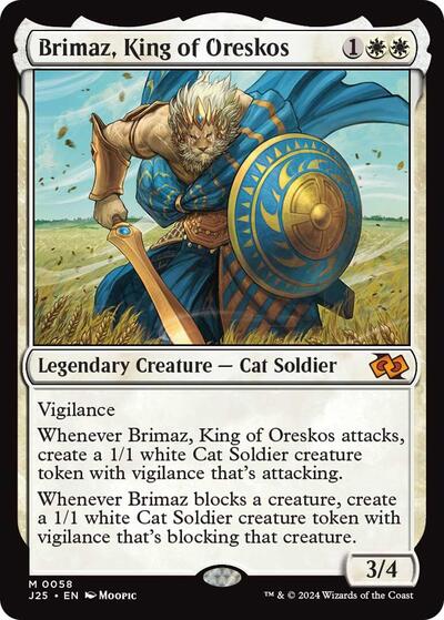Brimaz, King of Oreskos (Anime) (Foundations Jumpstart) Near Mint