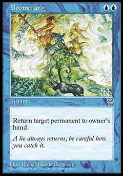 Boomerang (Mirage) Damaged / Poor