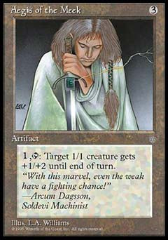 Aegis of the Meek (Ice Age) Heavy Play