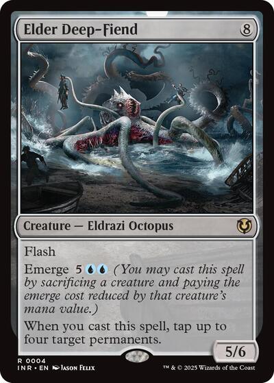 Elder Deep-Fiend (Innistrad Remastered) Light Play Foil