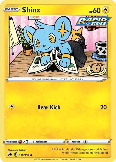 Shinx (39) (Crown Zenith) Near Mint