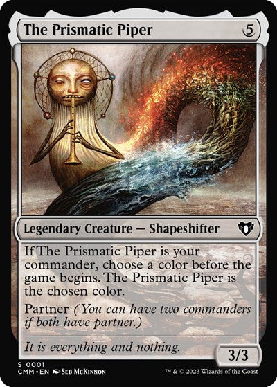 The Prismatic Piper (Commander Masters) Light Play