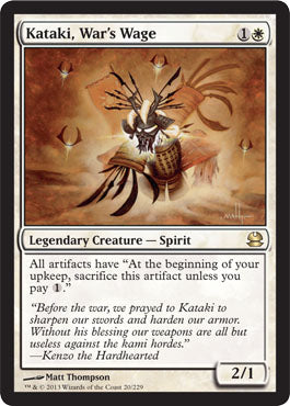 Kataki, War's Wage (Modern Masters) Light Play