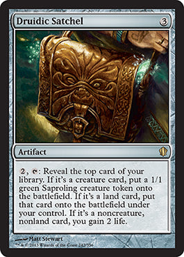 Druidic Satchel (Commander 2013 Edition) Medium Play