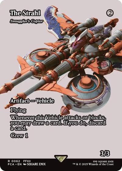 The Strahl - Smuggler's Copter (Showcase) (Universes Beyond: FINAL FANTASY: Through the Ages) Light Play