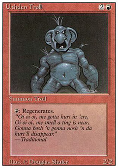 Uthden Troll (Revised) Light Play