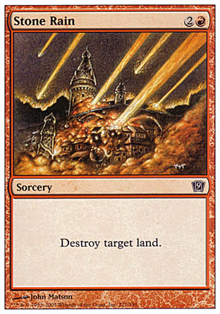 Stone Rain (9th Edition) Light Play