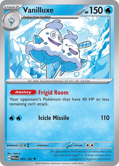 Vanilluxe (Scarlet and Violet: Paradox Rift) Light Play