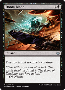 Doom Blade (Duel Decks: Nissa vs Ob Nixilis) Medium Play
