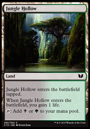 Jungle Hollow (Commander 2015) Light Play