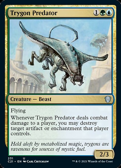 Trygon Predator (Commander 2021 Strixhaven) Light Play