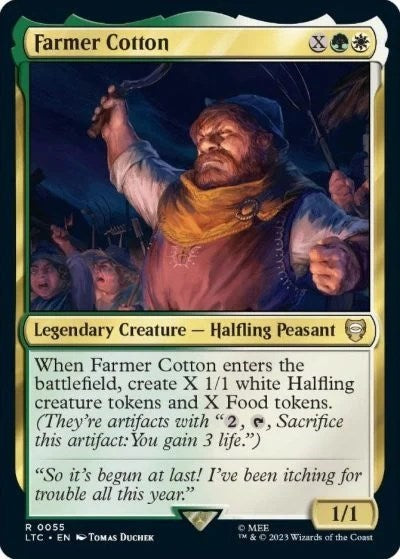 Farmer Cotton (Commander: The Lord of the Rings: Tales of Middle-earth) Light Play