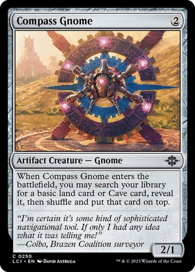 Compass Gnome (The Lost Caverns of Ixalan) Light Play