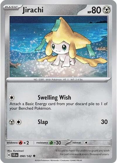 Jirachi (SV07: Stellar Crown) Light Play