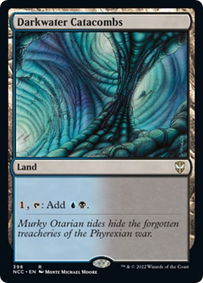 Darkwater Catacombs (Commander: Streets of New Capenna) Heavy Play