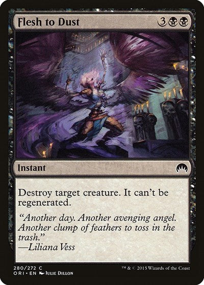 Flesh to Dust (Magic Origins) Medium Play