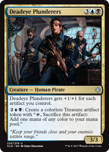 Deadeye Plunderers (Ixalan) Light Play