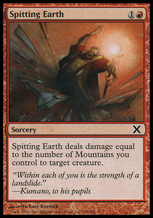 Spitting Earth (10th Edition) Light Play