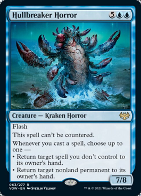 Hullbreaker Horror (Innistrad: Crimson Vow) Light Play