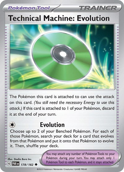 Technical Machine: Evolution (Scarlet and Violet: Paradox Rift) Light Play