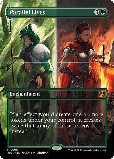 Parallel Lives (Anime Borderless) (Wilds of Eldraine: Enchanting Tales) Near Mint