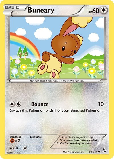 Buneary (XY - Flashfire) Heavy Play