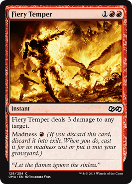 Fiery Temper (Ultimate Masters) Light Play