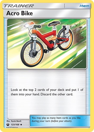 Acro Bike (SM - Celestial Storm) Light Play