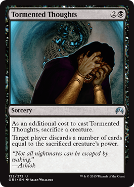 Tormented Thoughts (Magic Origins) Light Play