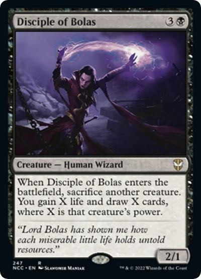 Disciple of Bolas (Commander: Streets of New Capenna) Heavy Play