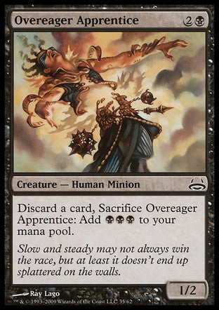 Overeager Apprentice (Duel Decks: Divine vs Demonic) Light Play
