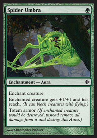 Spider Umbra (Rise of the Eldrazi) Heavy Play
