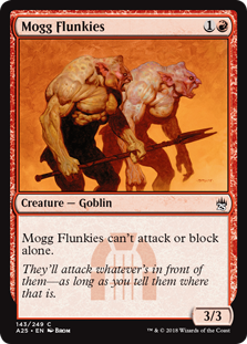 Mogg Flunkies (Masters 25) Light Play
