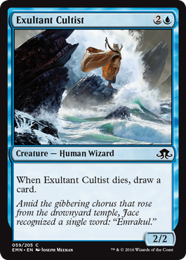 Exultant Cultist (Eldritch Moon) Medium Play