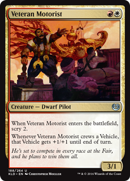 Veteran Motorist (Kaladesh) Light Play
