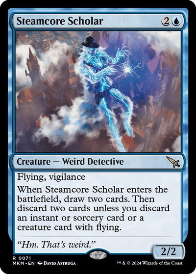 Steamcore Scholar (Murders at Karlov Manor) Light Play