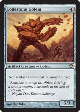 Lodestone Golem (Worldwake) Light Play