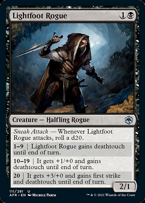 Lightfoot Rogue (Adventures in the Forgotten Realms) Light Play