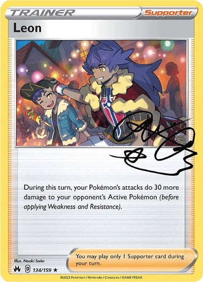 Leon (Crown Zenith) Near Mint Holofoil