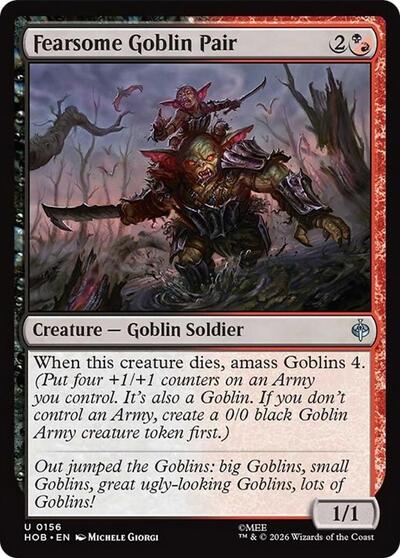 Fearsome Goblin Pair (The Hobbit) Light Play