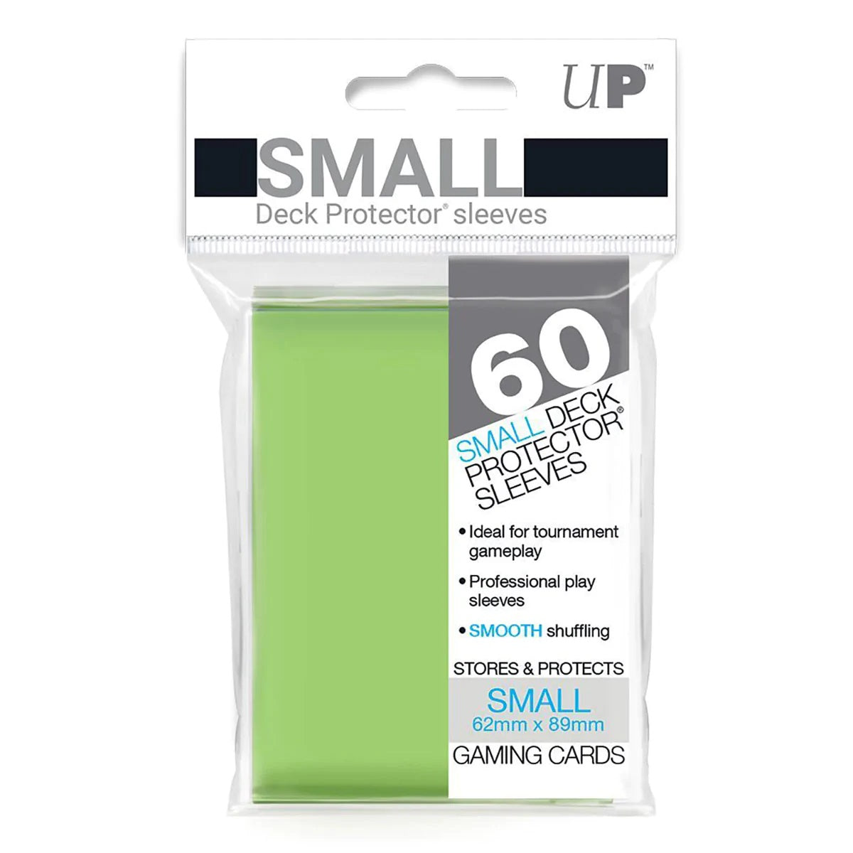 Ultra Pro - 60ct Pro-Gloss Lime Green Standard Deck Protector Sleeves (New Packaging)