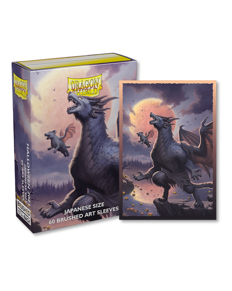 Dragon Shield - Halloween 2023 - Brushed Art Sleeves - Japanese Size